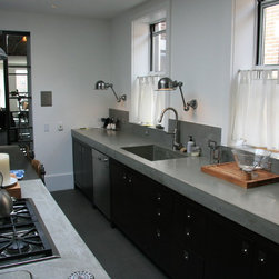 Concrete kitchen countertops - Kitchen Countertops