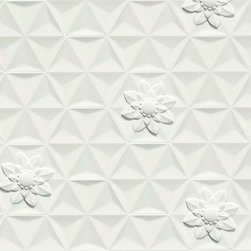 Bisazza Frozen white tile - Wall Decor