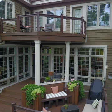3 Tier Maintenance Free Decking
