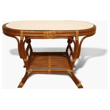 Pelangi Oval Coffee Table, Colonial