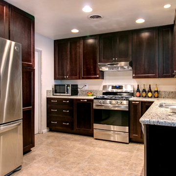 Espresso Maple Kitchen (AFTER)