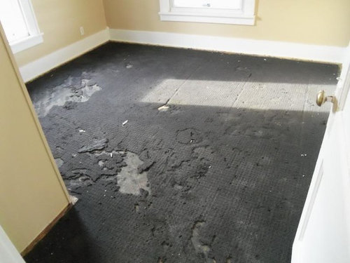 Steam Really Works To Remove Adhesive, Removing Carpet Padding Residue Hardwood Floors