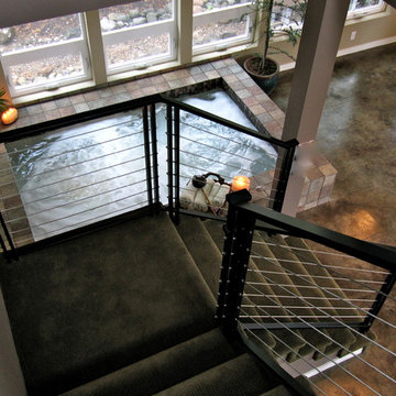 Private Residence interior spa/workout room