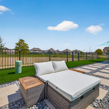 Tiburon • Katy, Texas — Pool, Spa & Raised Water Feature