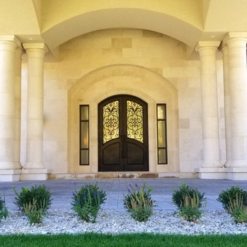 Visionmakers Custom Stone & Steel Doors