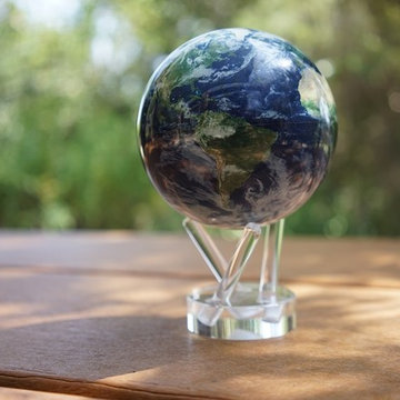 Satellite View with Cloud Cover MOVA Globe
