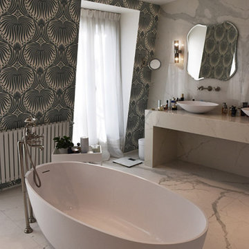 Surélévation d'un hotel particulier à Neuilly