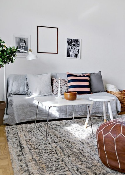 Scandinavian Living Room by coloredhome