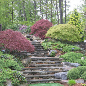 Connecticut Landscaping Ideas for outdoor steps