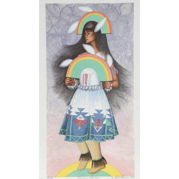 Alice Asmar, Rainbow Dancer, Serigraph