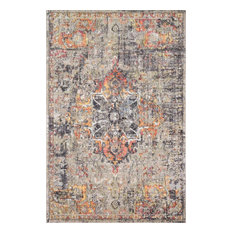 Loloi Contemporary 2'-4" X 4' Area Rugs In Taupe And Sunset MEDUMED-03TASS2440
