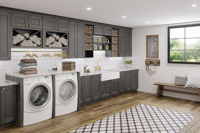 Example of a kitchen design in Atlanta