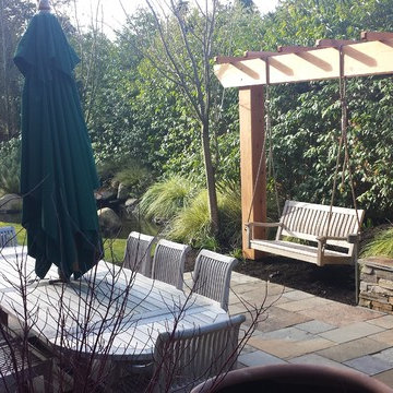 Bellevue Patio, Arbor and Swing