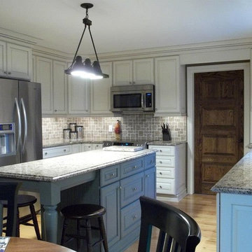 Harris Household Kitchen - Giallo Ornamental Granite Counter