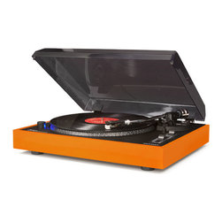 Crosley Turntable Player in Orange - Home Electronics