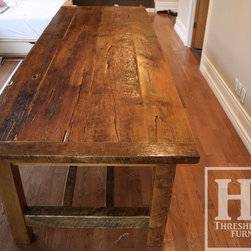 Reclaimed Wood Frame Tables - Products