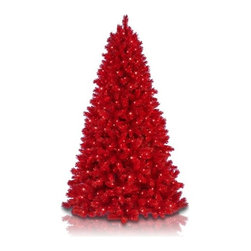 Lipstick Red Christmas Tree - Holiday Decorations