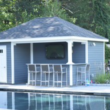 Out Door Pool Space And Deck Ideas
