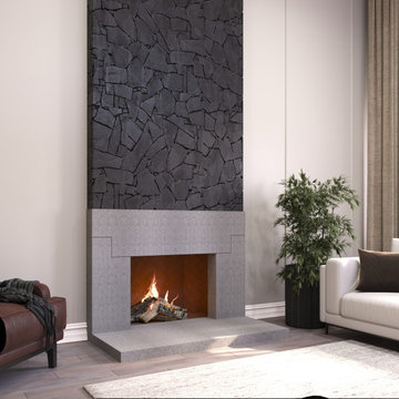Ivy Fireplace Surround