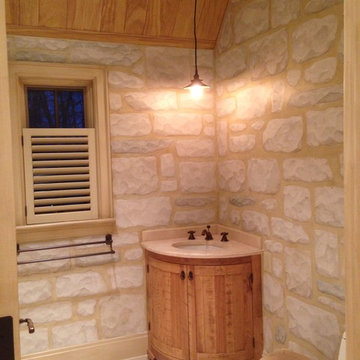 Rustic Bathroom Before and After