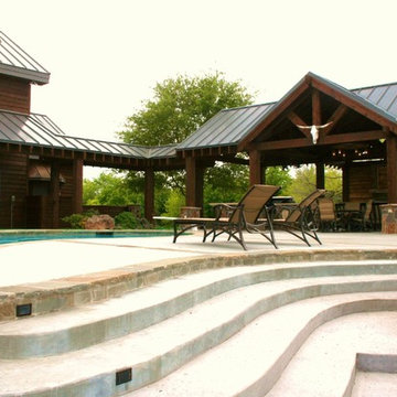 Pavilion and breezeway