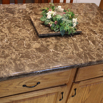 Cambria Hampshire Countertop and Durango Tiled Backsplash ~ Medina, OH