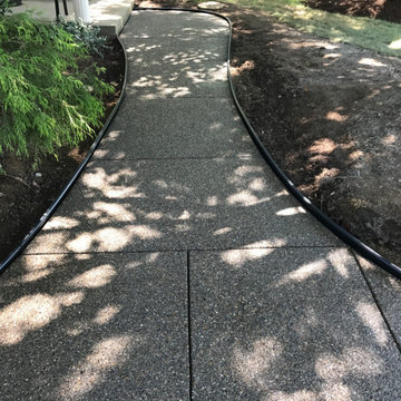 Beautiful Exposed Aggregate Concrete