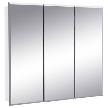 Design House 597484 Cyprus 24-1/2" x 25" Frameless Mirrored - Clear