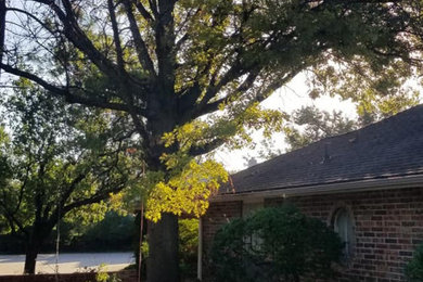 This is an example of a landscaping in Oklahoma City.
