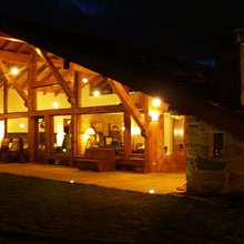Casa até o chão