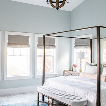 Modern Romantic Master Bedroom