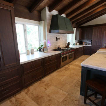 177 - La Habra Heights – Transitional design build kitchen
