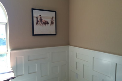 Arts and crafts home design photo in Las Vegas