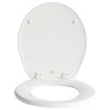 White Toilet Seat, Shellicious, Round
