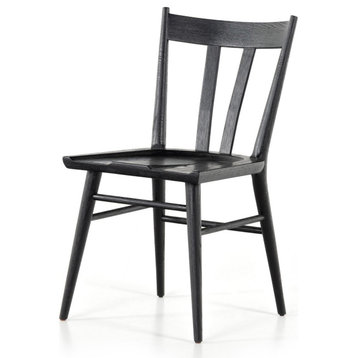 Gregory Black Oak Dining Chair Set Of 2