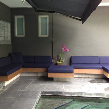 Wrap Around Cushions Poolside