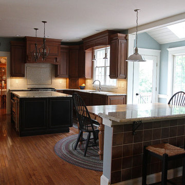 Basking Ridge Kitchen with a Hint of Classical Craftsmen