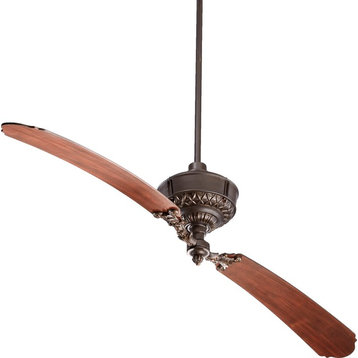 Quorum Turner 2-Blade 68" Ceiling Fan 28682-86 - Oiled Bronze