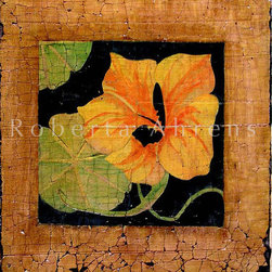 Roberta Ahrens Cracked Linen Botanical Paintings - Products