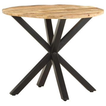 Vidaxl Side Table 26.8X26.8X22 Solid Mango Wood 0659