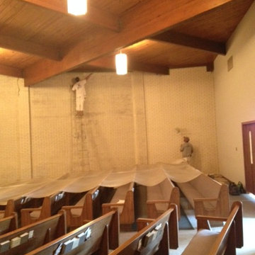 Interior Re-paint of Local Church Sanctuary