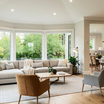 Bright open bump-out addition