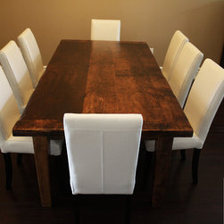 Reclaimed Wood Harvest Tables - Products