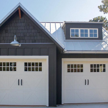 Siding Installation - James Hardie Board and Batten in Night Gray