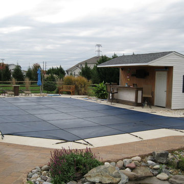 Safety Pool Cover (Brand: Merlin Ind., Color: Blue), Middletown, Delaware