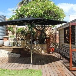 Finbrella F-400-S for fixed position on wooden decking in Fremantle - Products