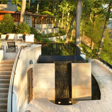 Hillside pools