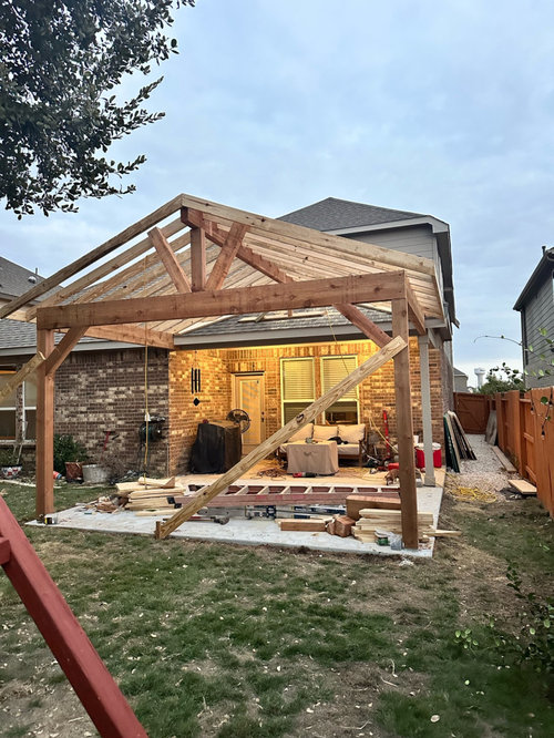 what color to stain cedar/pine