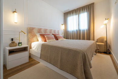 Dormitorio principal estilo Mediterráneo