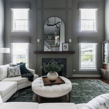 Shorewood - Transitional Living Room Update